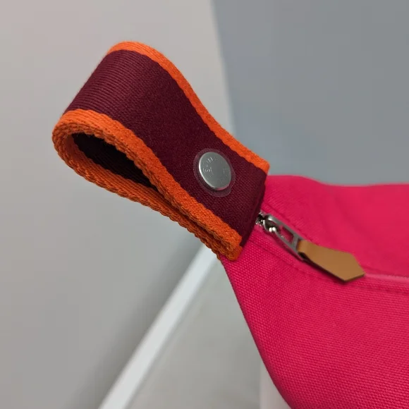 New Hermes Bride a Brac GM (Large) in Hibiscus - Picture 5 of 7